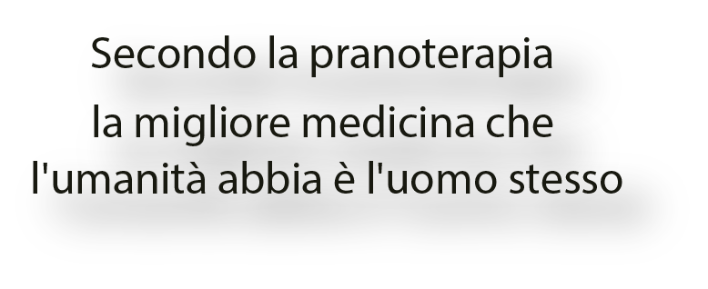 secondo la pranoterapia